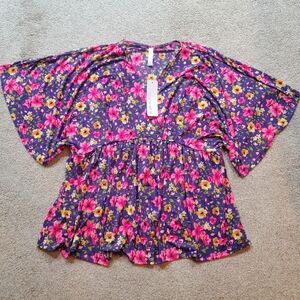 Floral Dreamer Dolman Blouse
